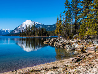Lake in the mountains