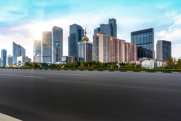 Urban Road, Highway and Construction Skyline..
