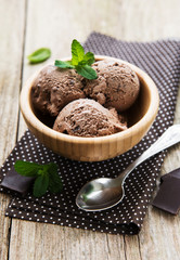 Chocolate ice cream