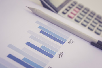 BUSINESS REPORT FINANCIAL GRAPHS ANALYSIS CONCEPT