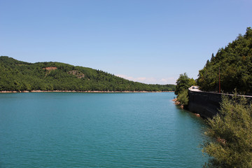 Fototapeta premium Artificial Lake Plastira of Karditsa central Greece Europe
