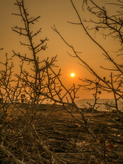 There's a very nice view up here at Pha Taem National Park at Ubon Ratchathani , Thailand.