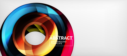 Obraz premium Modern geometrical abstract background, vector design