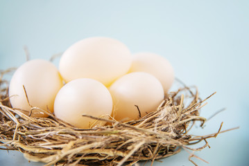 Easter eggs background - national holiday celebration concepts