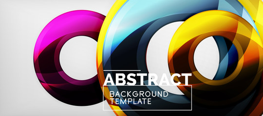 Modern geometrical abstract background, vector design