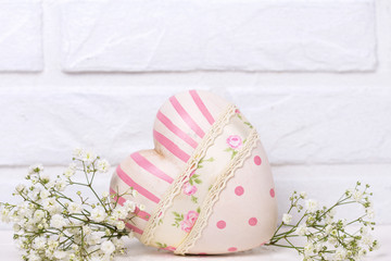 St. Valentine day background.