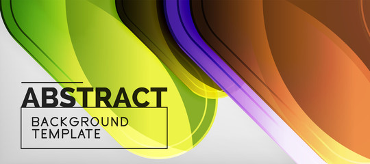 Light effects glossy arrows background