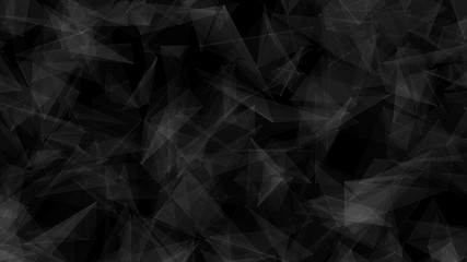 Dark Triangles Web Abstract Background
