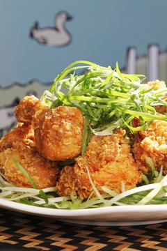 chicken with green onion