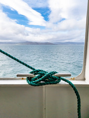 County wickow seen from the sea