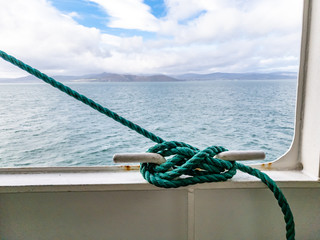 County wickow seen from the sea