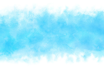 水 波 青 夏 水彩 背景