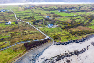Amazing coastline by Drimitten close to Ardara - County Donegal, Ireland