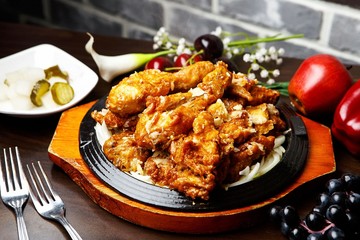 garlic chicken