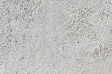 White sand