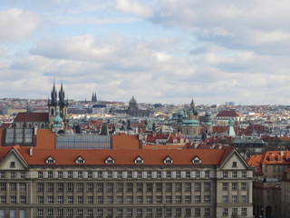 Naklejka na ściany i meble Prag Stadtansicht