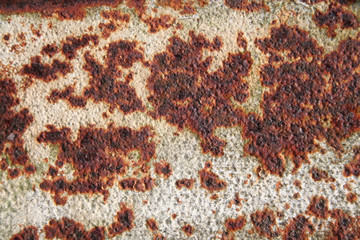 Rusted metal texture. Old metal wallpaper