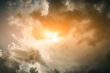 dramatic sky