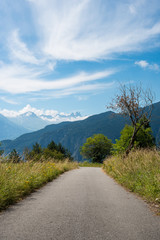 Fototapeta na wymiar Montevernier, Alpes