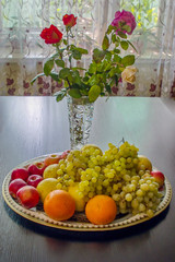 Фрукты и цветы