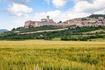 Fototapeta na wymiar Assisi in Italy Umbria