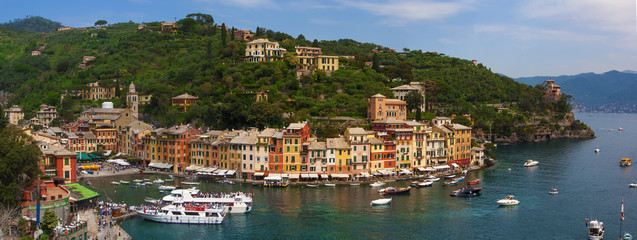 Portofino's view in Italy