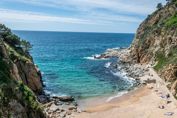 Fototapeta na wymiar Hiszpania plaża