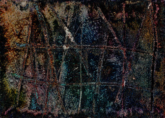 Abstract background. Colorful watercolor textures. Splashes, drops of paint, paint smears. Illustration