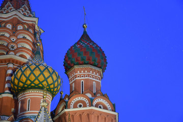 Saint Basils Cathedral on the Red Square in Moscow