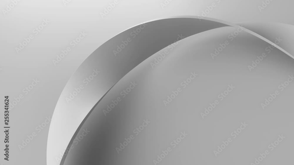 Poster simple and elegant 3d render background with twisted shape. perfect for presentation background. loo