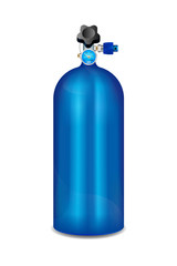 Gas Bottle Illustration.