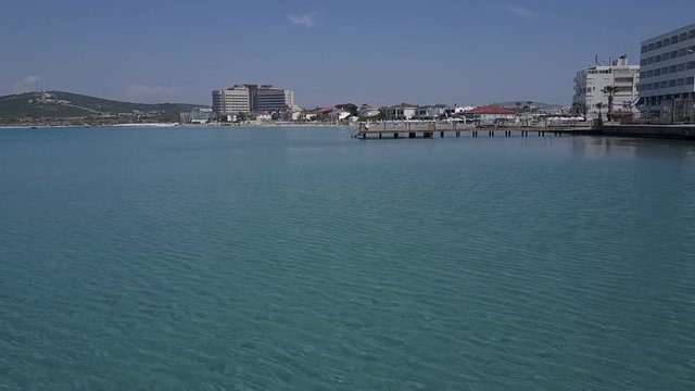 Ilica, Cesme İzmir aerial view, us01, panorama