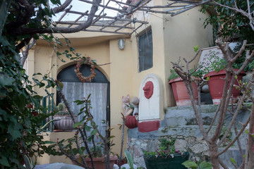 Anafiotika is part of old historical neighborhood Plaka on northern-east side of the Acropolis...
