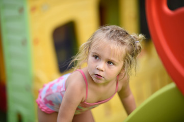 child in a playground