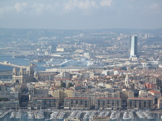 Panoramic view of Marseille
