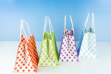 colorful shopping bags