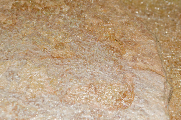 stone texture golden with pink overflowing textureless background