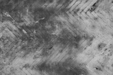 Old linoleum, which for a long time lay on the floorboard. Grunge texture background