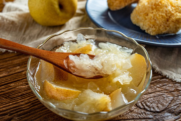 Chinese traditional gourmet rock sugar Sydney white fungus soup