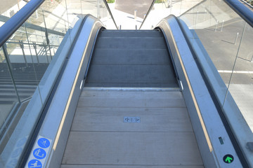 Escalator, escalier roulant
