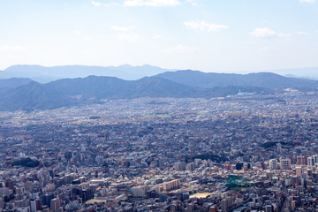Fototapeta premium 都会 風景 夕日 現代 都市