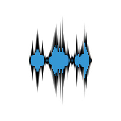 Music equalizer icon