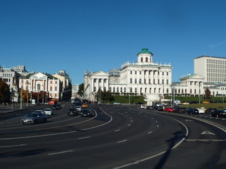 Fototapeta na wymiar Pashkov House near the Kremlin, Moscow, Russia