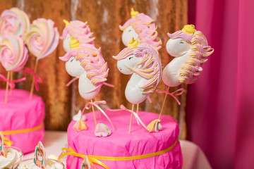 Interior decoration for a kids child birthday