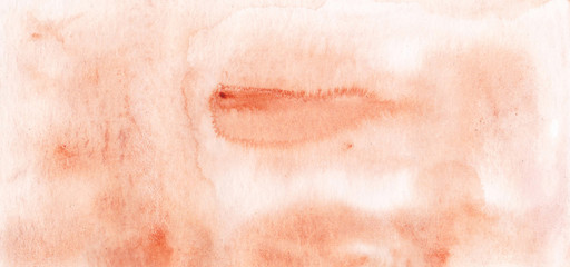 Abstract watercolor brown background