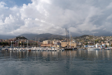 Fototapeta na wymiar Sanremo, Italian Riviera