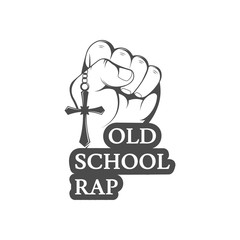 Old School Rap Logo.