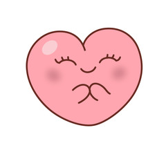 CUTE HEART,  KAWAII STYLE, LOVE 