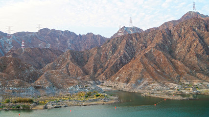 arabian mountains landscape
