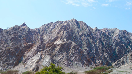 arabian mountains landscape